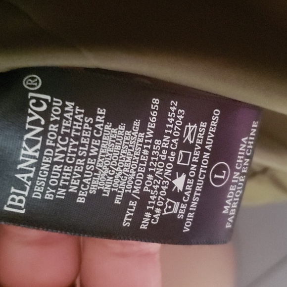 Women Blank NYC Matcha Latte Vest - Picture 8 of 9